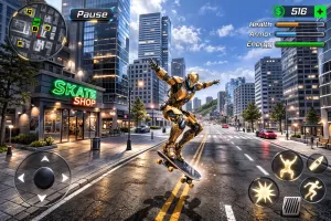 Super Crime Iron Hero Robot