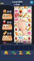 Food Match 3D: Tile Puzzle