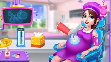 Pregnant Mommy Care Baby Games