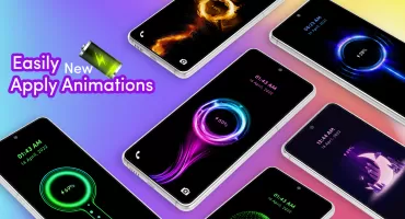 charging animation lock screen