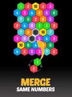 Merge Hexa - Number Puzzle