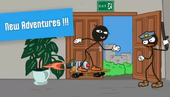 Stickman school escape 2