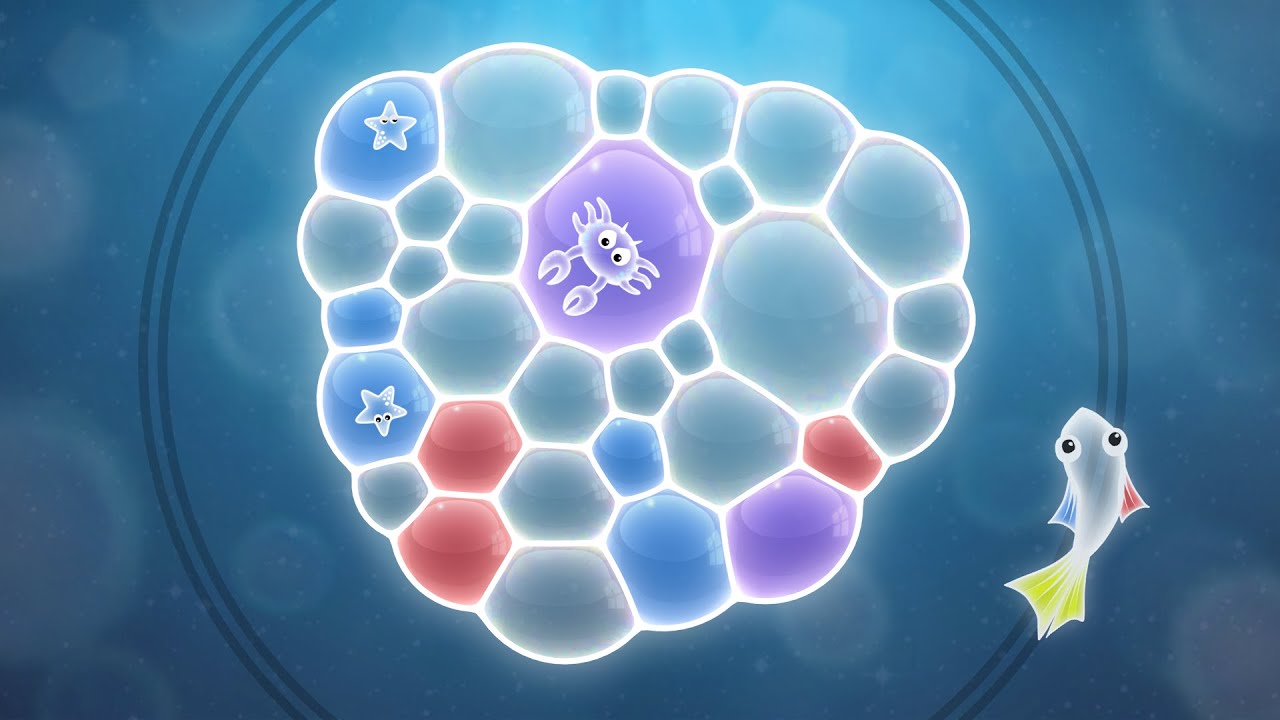 Award-Winning Puzzle Game - Tiny Bubbles - Gameplay Trailer