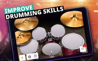 Drum Kit Music Games Simulator