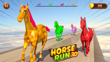 Horse Run Adventure: Dash Game