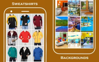 Sweatshirt T shirt photo suit