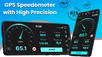 GPS Speedometer HUD - Odometer