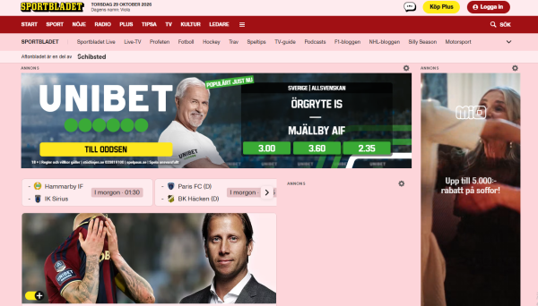 Sportbladet - störst på sport