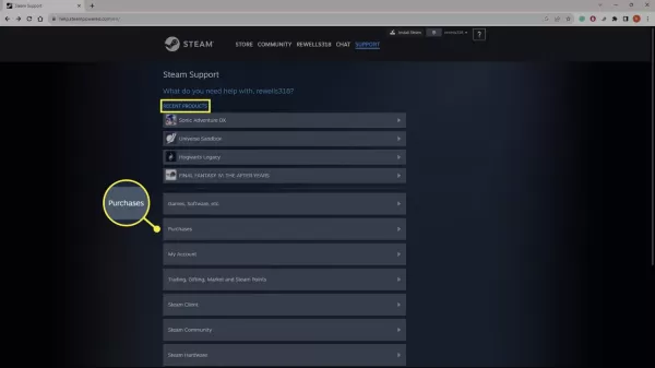 How to refund a game on steam?