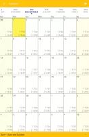 Calendar - Sun & Moon