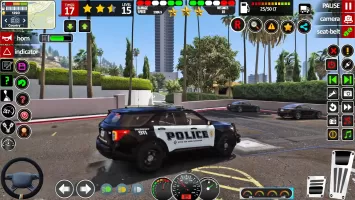 US Police Games Car Games 3D