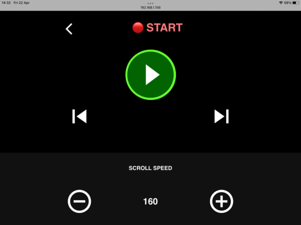 Teleprompter for Video