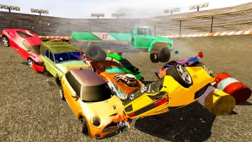 Demolition Derby Mad Car Crash