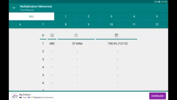 Multiplication Memorizer