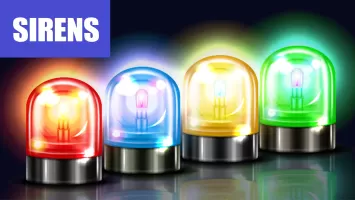 Police siren – cops light