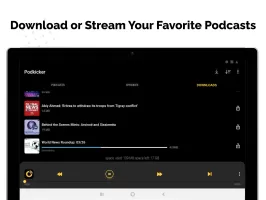 Podkicker Podcast Player