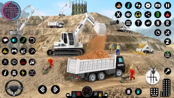 Snow Excavator Simulator Game