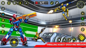 Robot Shooting Game: Gun Games