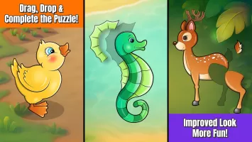 Toddler puzzles - Animal games