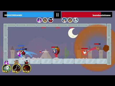 JUMPING NINJA BATTLE 2 Player - Team Mode