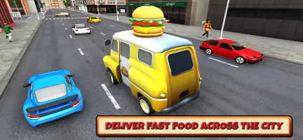 Fast Food Delivery Bike Game