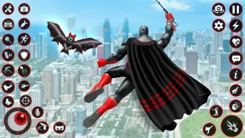 Bat Hero Dark Crime City Game