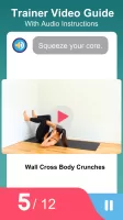 Wall Pilates workout at home