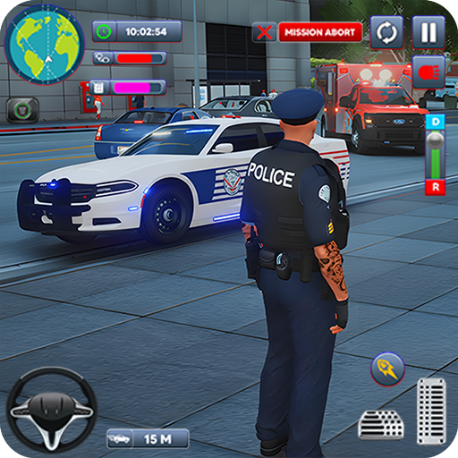 US Police Car Games 3D