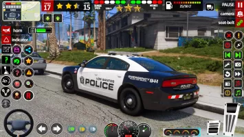 US Police Chase: Cop Car Games