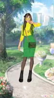 Spring dress up game