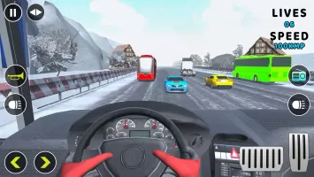 Racing in  Bus Offline Games