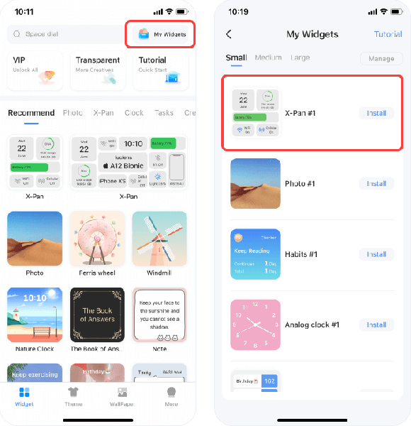 iScreen - Widgets & Themes