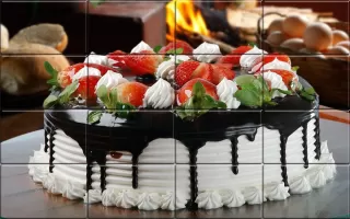 Tile Puzzle Cakes