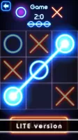 Tic Tac Toe glow - Puzzle Game