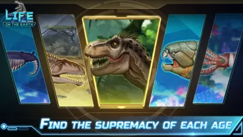 Life on Earth: evolution game