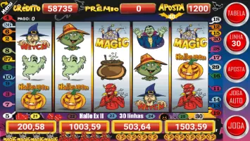 Halloween Slots 30 Linhas