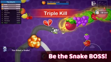 Worms Merge: idle snake game