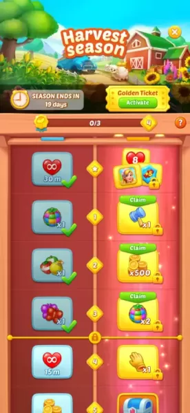 Fruit Diary - Match 3 Games