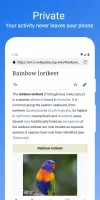 Pluma: private & fast browser