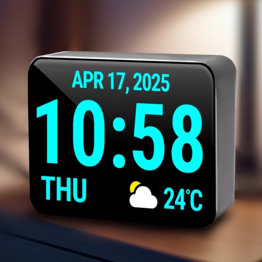 Huge Digital Clock