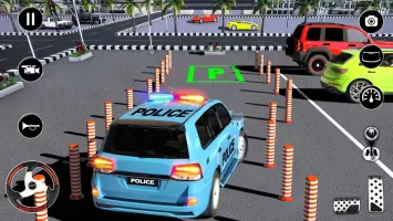 Police Prado Parking Car Games