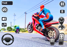 Spider Tricky Bike Stunts Race