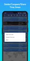 World Clock Time Zones Widget