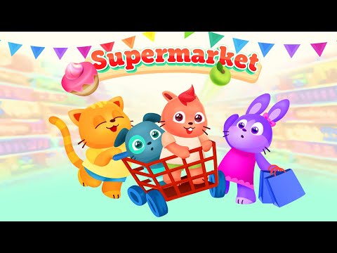 🛒 Supermarket Kids Shopping Game