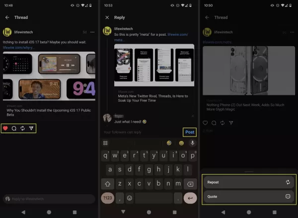 How to Use the Threads App?