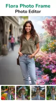 Flora Photo Frame Photo Editor