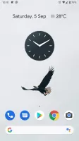 Clean Clock Widget