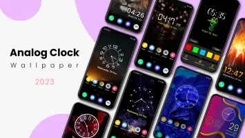 Analog Clock Wallpaper App