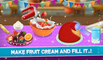 Ice Cream Cake Game Food Maker