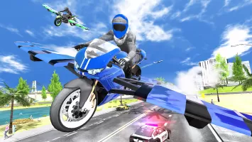 Flying Motorbike Simulator